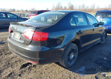 2012 Volkswagen Jetta 2.5L Se из США, поврежденный, VIN 3VWBP7AJ0CM302391
